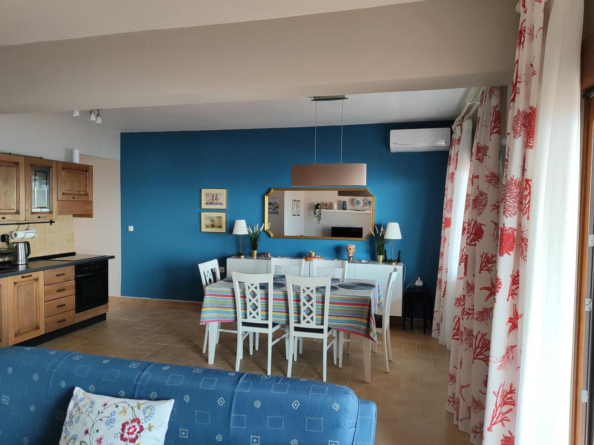 Navy Blue Apartment Nea Skioni Exterior photo